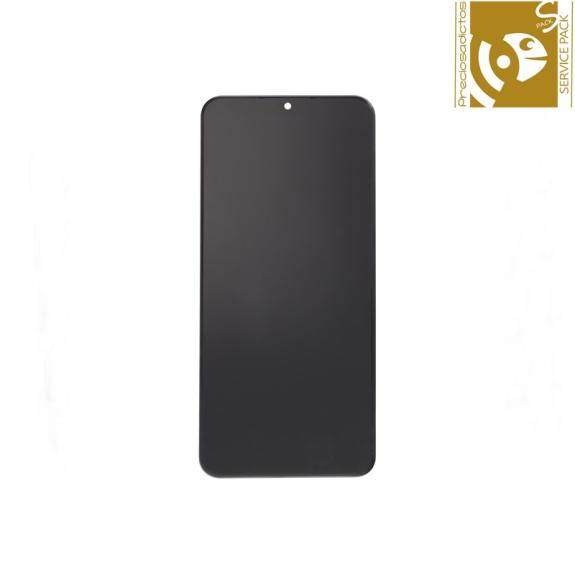 Pantalla para Samsung A23 5G 2022 con marco negro (Service Pack)