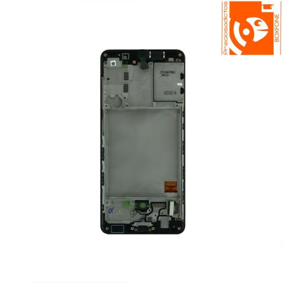 Pantalla Para Samsung A41 con marco negro BF8