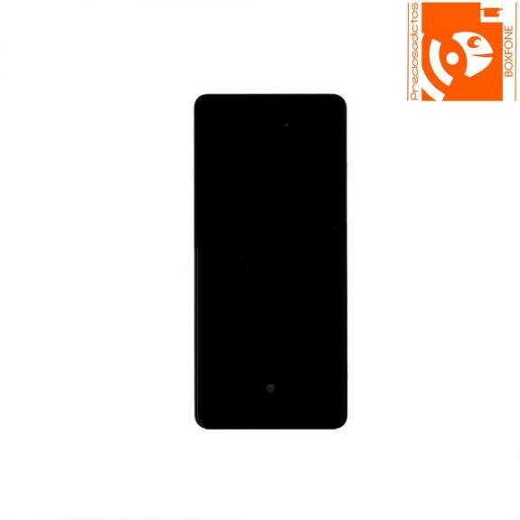 Pantalla Para Samsung A42 5G con marco negro BF8