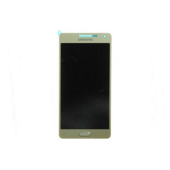 Pantalla para Samsung A5 dorada sin marco