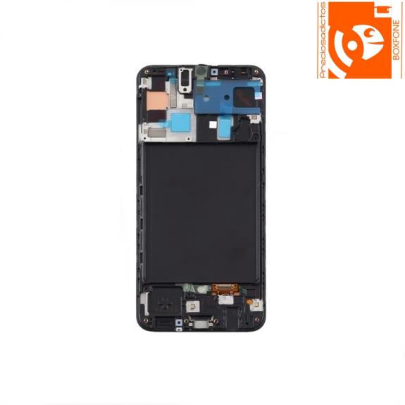 Pantalla Para Samsung A50 con marco negro BF8