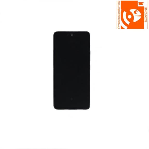 Pantalla Para Samsung A73 5G con marco negro BF8