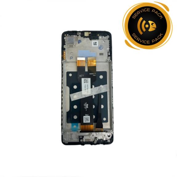 Pantalla Para Samsung Galaxy A07 5G con marco negro SERVICE PACK