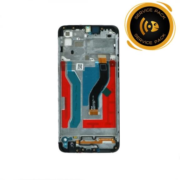 Pantalla para Samsung Galaxy A10S negro SERVICE PACK