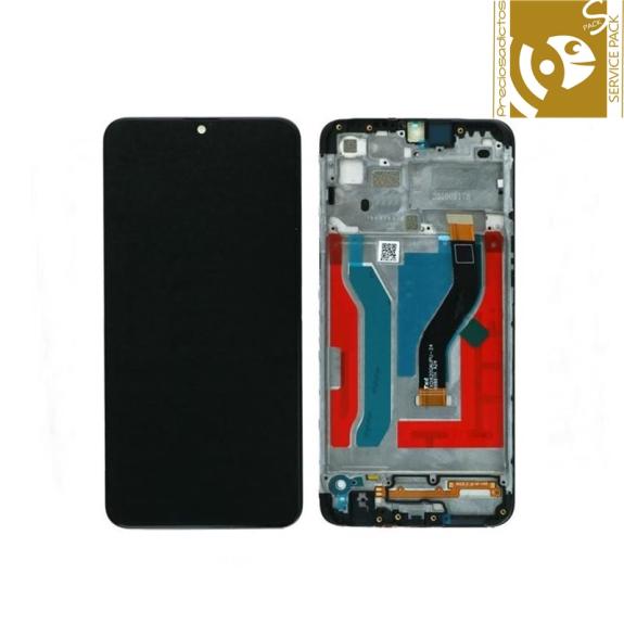 Pantalla para Samsung Galaxy A10S negro SERVICE PACK