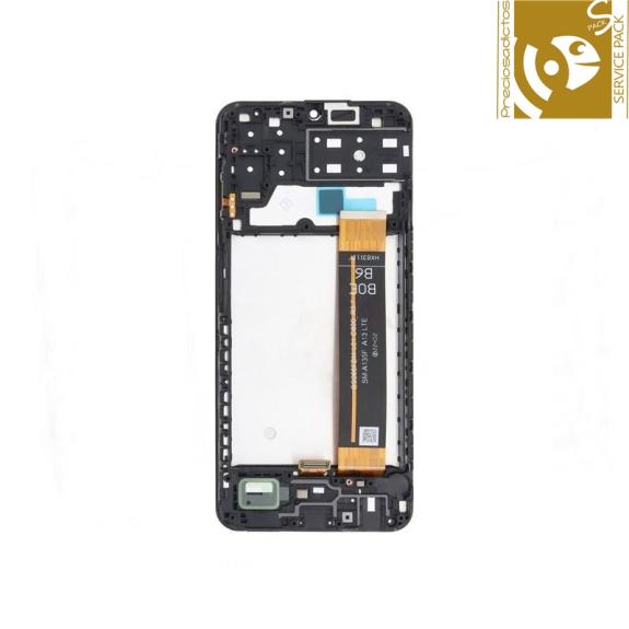 Pantalla para Samsung Galaxy A13 2022 con marco SERVICE PACK