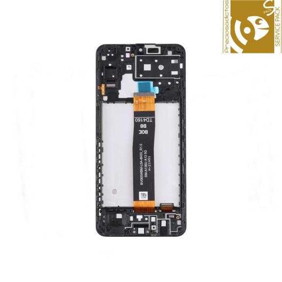 Pantalla para Samsung Galaxy A13 5G con marco negro SERVICE PACK