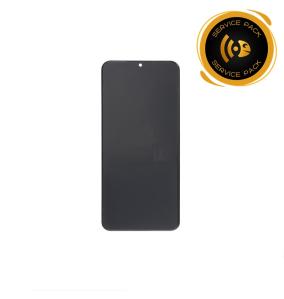 Pantalla para Samsung Galaxy A13 con marco negro SERVICE PACK