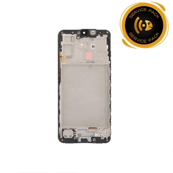 Pantalla para Samsung Galaxy A17 4G con marco negro SERVICE PACK