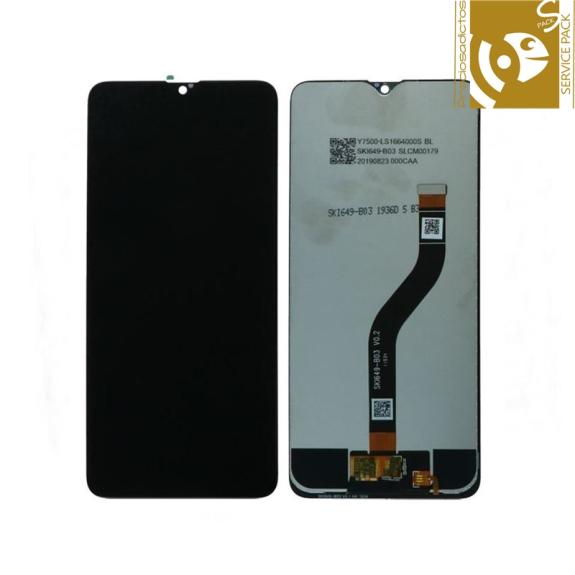 Pantalla para Samsung Galaxy A20S negro sin marco SERVICE PACK