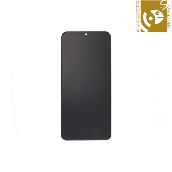 Pantalla para Samsung Galaxy A23 4G con marco negro service pack