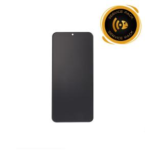 Pantalla para Samsung Galaxy A23 4G con marco negro service pack
