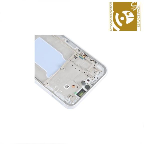 Pantalla Para Samsung Galaxy A26 5G Marco Blanco SERVICE PACK