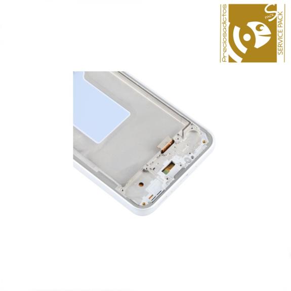 Pantalla Para Samsung Galaxy A26 5G Marco Blanco SERVICE PACK