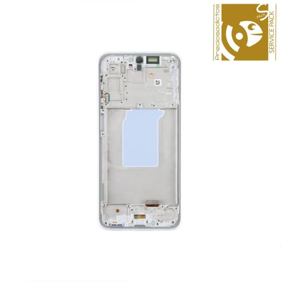 Pantalla Para Samsung Galaxy A26 5G Marco Blanco SERVICE PACK