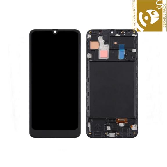 Pantalla para Samsung Galaxy A30 2019 negro SERVICE PACK