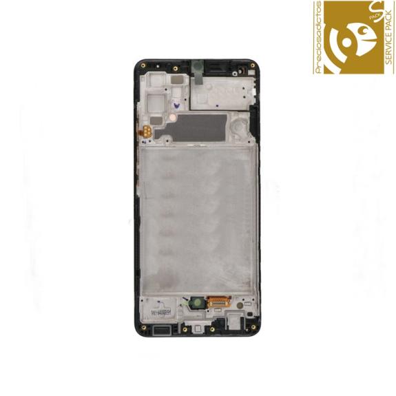 Pantalla para Samsung Galaxy A32 4G 2021 con marco SERVICE PACK