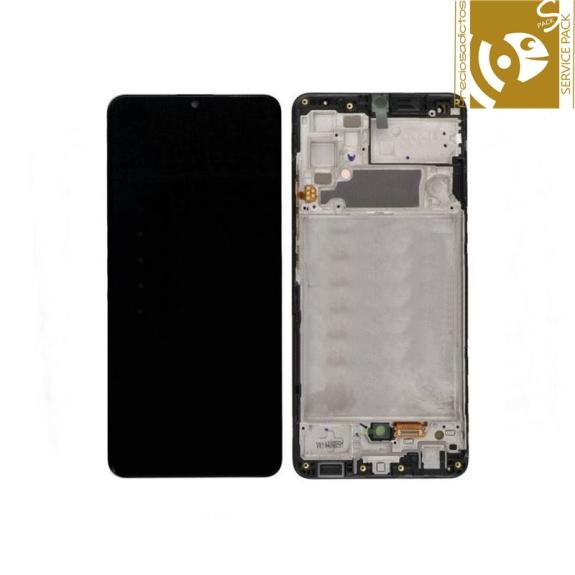 Pantalla para Samsung Galaxy A32 4G 2021 con marco SERVICE PACK