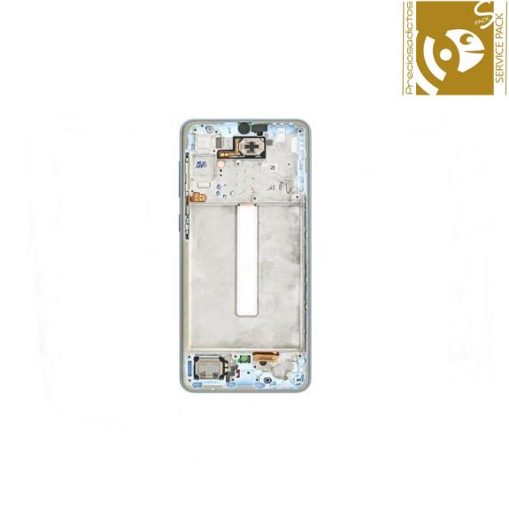 Pantalla para Samsung Galaxy A33 5G azul SERVICE PACK