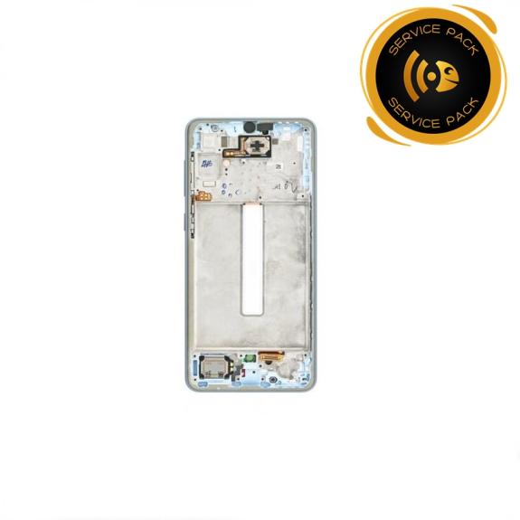 Pantalla para Samsung Galaxy A33 5G azul SERVICE PACK