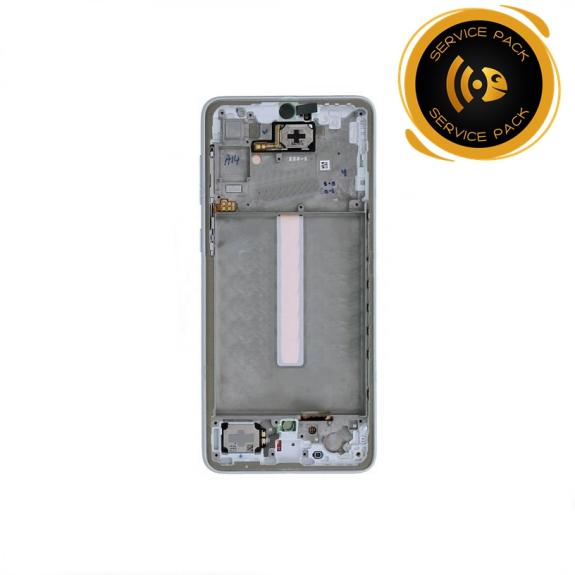 Pantalla para Samsung Galaxy A33 5G blanco SERVICE PACK