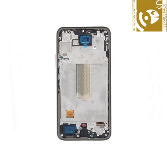 Pantalla para Samsung Galaxy A34 5G negro SERVICE PACK