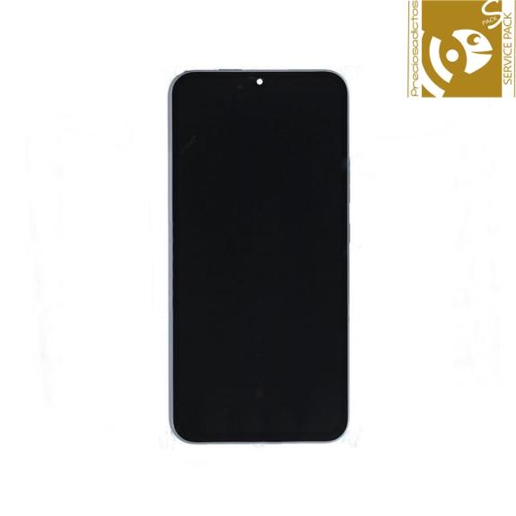 Pantalla para Samsung Galaxy A34 5G plateado SERVICE PACK