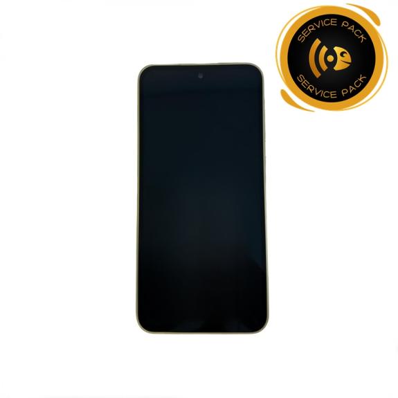 Pantalla Para Samsung Galaxy A35 5G Marco Amarillo SERVICE PACK