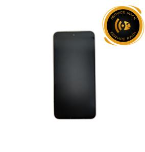 Pantalla Para Samsung Galaxy A37 5G marco blanco SERVICE PACK