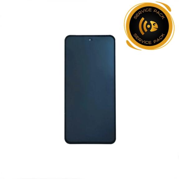 Pantalla Para Samsung Galaxy A37 con marco gris SERVICE PACK