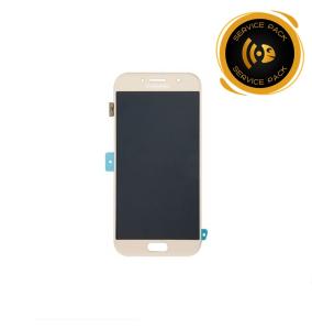 Pantalla para Samsung Galaxy A5 2017 dorado SERVICE PACK