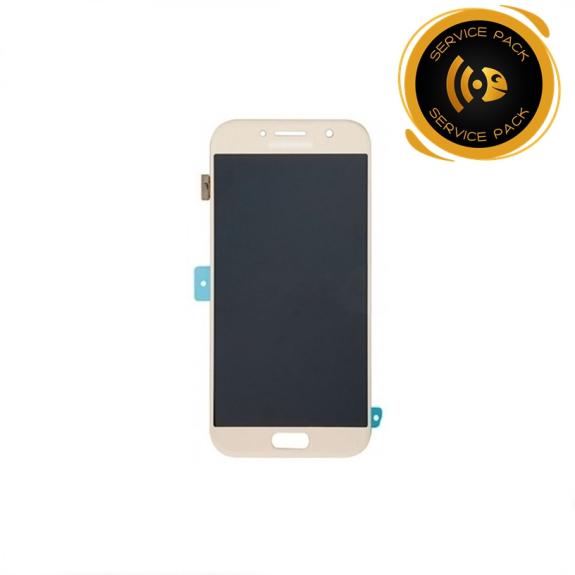 Pantalla para Samsung Galaxy A5 2017 dorado SERVICE PACK
