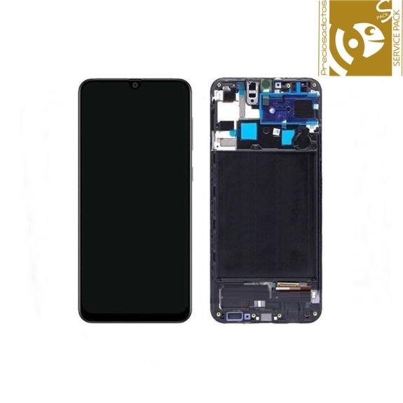 Pantalla para Samsung Galaxy A50S negro SERVICE PACK