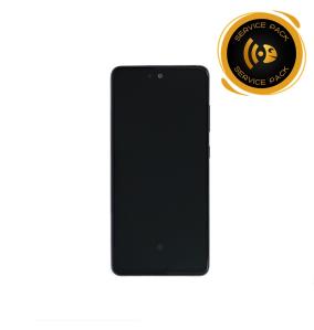 Pantalla para Samsung Galaxy A52 / 5G marco violeta SERVICE PACK