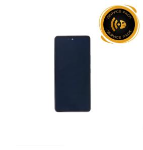 Pantalla para Samsung Galaxy A53 5G con marco negro service pack