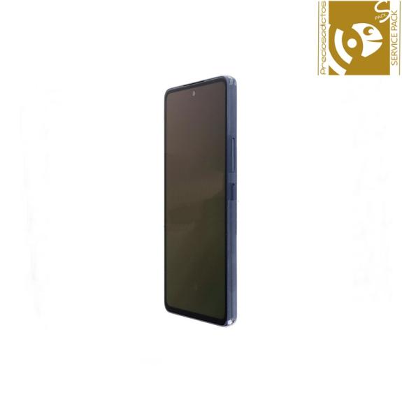Pantalla para Samsung Galaxy A53 5G con marco negro service pack