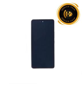 Pantalla para Samsung Galaxy A53 5G marco dorado service pack