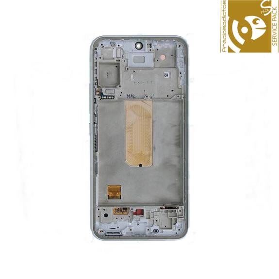 Pantalla para Samsung Galaxy A54 5G blanco SERVICE PACK