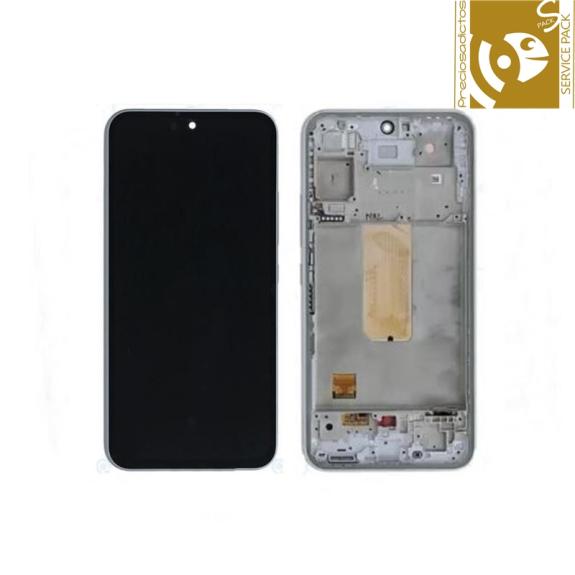 Pantalla para Samsung Galaxy A54 5G blanco SERVICE PACK