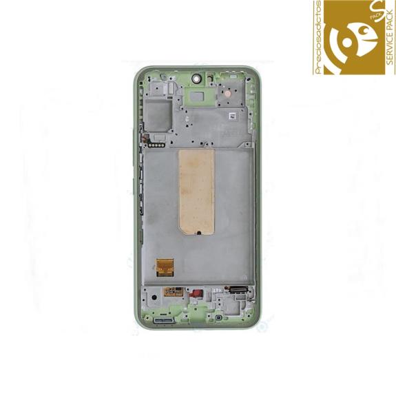 Pantalla para Samsung Galaxy A54 5G verde SERVICE PACK