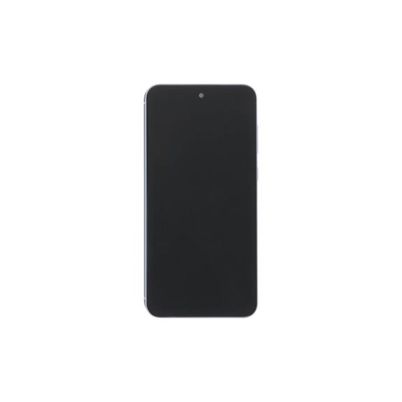Pantalla Para Samsung Galaxy A55 con marco en color azul