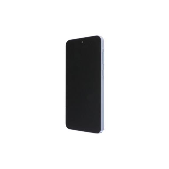 Pantalla Para Samsung Galaxy A55 con marco en color azul