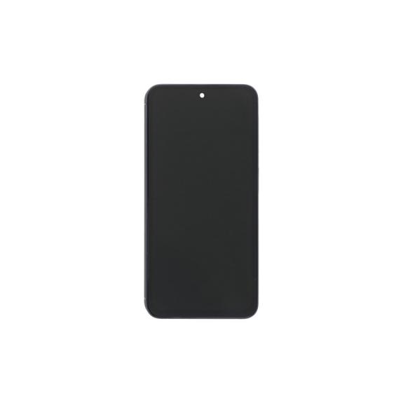 Pantalla Para Samsung Galaxy A55 con marco en color azul