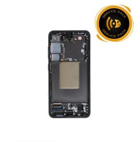 Pantalla para Samsung Galaxy A56 5G con marco negro SERVICE PACK