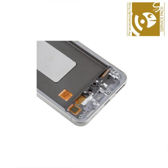Pantalla Para Samsung Galaxy A56 5G Marco Gris SERVICE PACK