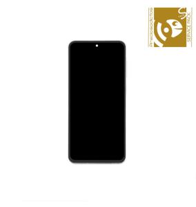 Pantalla para Samsung Galaxy A56 con marco verde SERVICE PACK