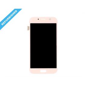 Pantalla para Samsung Galaxy A7 2017 rosa sin marco | REFURBISHE