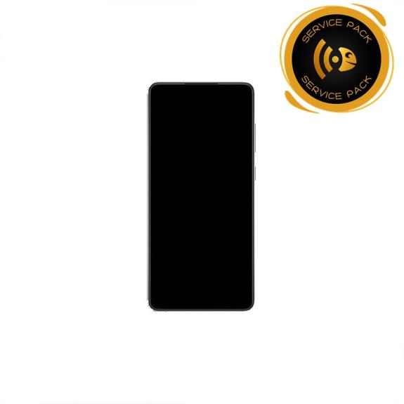 Pantalla para Samsung Galaxy A72 / 5G marco azul SERVICE PACK