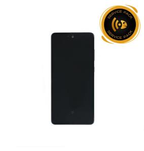 Pantalla para Samsung Galaxy A72 / 5G marco blanco SERVICE PACK