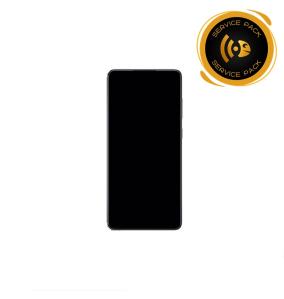 Pantalla para Samsung Galaxy A72 / 5G marco negro SERVICE PACK